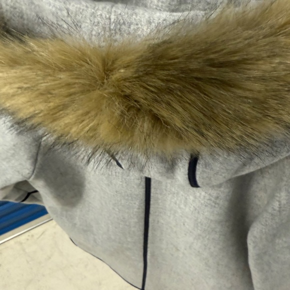 NWT J.Crew Nello Gori Italian Stadium Cloth Parka w/ Faux Fur Hood - Size 2 - Picture 7 of 11